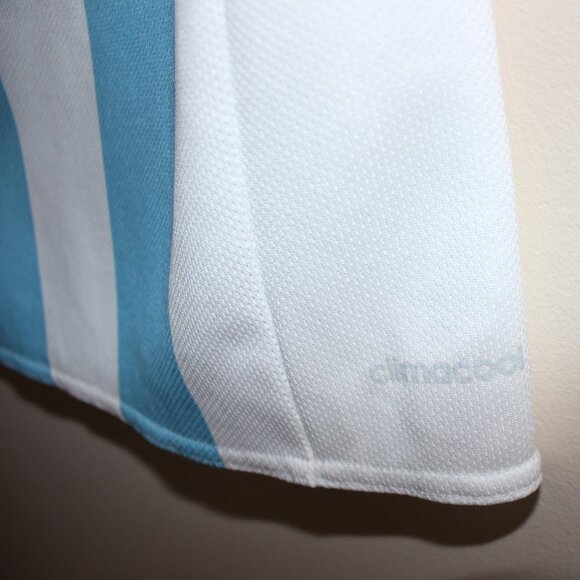 3/$77❤️Adidas ARGENTINA 2015-16 home shirt Kids Youth Boys US Large UK 13-14Y - Picture 11 of 11